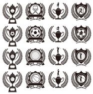 Trophies and medals sports