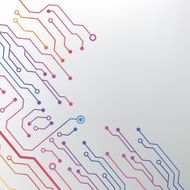 EPS10 vector circuit board background texture N34