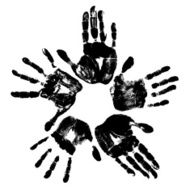 five hands