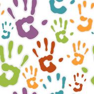 Seamless Hand prints N2