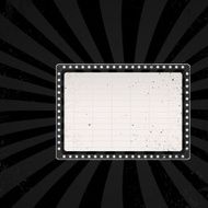 retro cinema sign