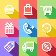 Shopping Color Icons N2