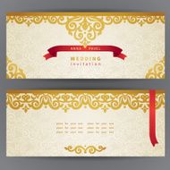 Vintage ornate cards with hipsters label N6