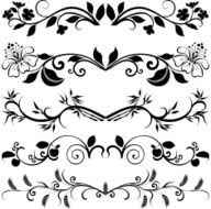 Page decoration with branches