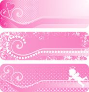 valentine&#039;s banners N9