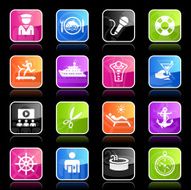 Ubergloss Icons - Cruise Ship