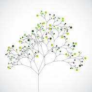 Abstract tree Ecology background N2