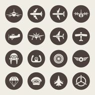 Aviation icons N6