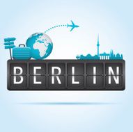 Berlin departure board N5