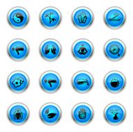 Blue Icons - Alternative Medicine