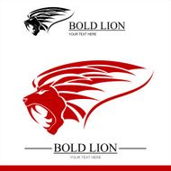 Elegant Lion Head