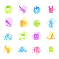 Stains Icons - Rock Star