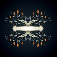 Ornate Flower Banner N2