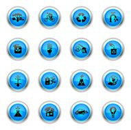 Blue Icons - Eco Friendly