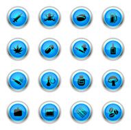 Blue Icons - Drugs