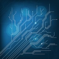 Technology background N34
