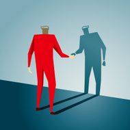 Handshake Shadow Greeting Trust Competition Friendship