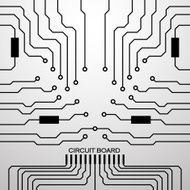 Circuit board Abstract background Vector illustration Eps 10