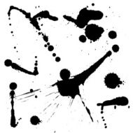 Splatter Vector Set N2