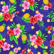 pattern of Hibiscus N49
