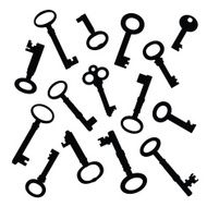 Collection of vintage keys N3