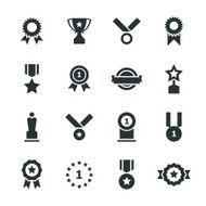 Award Silhouette Icons N2