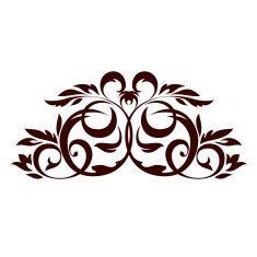 Floral ornament N163