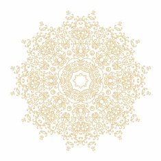 Decorative rosette N14