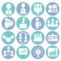 Business Management Icons N9