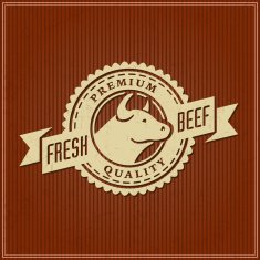 Labels of butcher shop N47