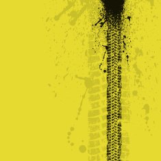 Tire track yellow N2