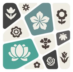Flower background N151