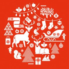 Christmas Silhouettes N13