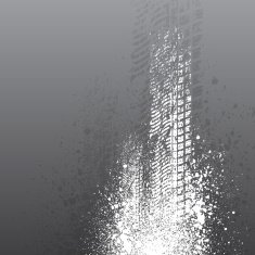 Gray tire track background N2