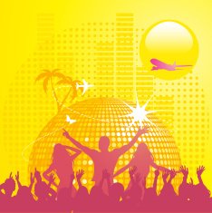 abstract summer party N2