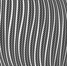 Pattern Wheat Ear Blowing In The Wind