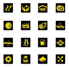 Auto Service Icons N32