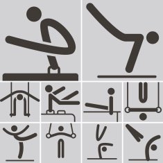 Gymnastics Artistic icons