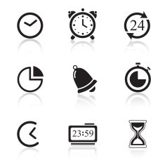 Time Icons & Simbols N6