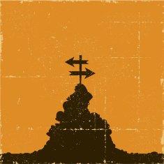 Indecision Signs Grunge