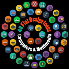 Computer and Multimedia Icons