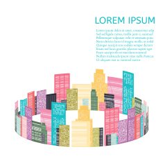 Abstract City Vector N2
