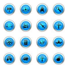 Blue Icons - Role Playing Games N2