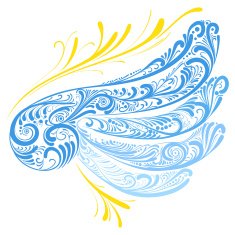 Ornate Wings- Illustration