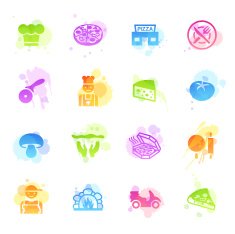 Stains Icons - Pizzeria
