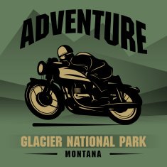 Vintage Motorcycle poster