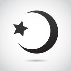 Crescent moon - islamic icon