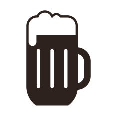 Beer glass symbol N2