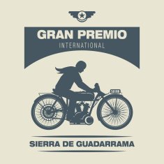 Motorcycle race label N3