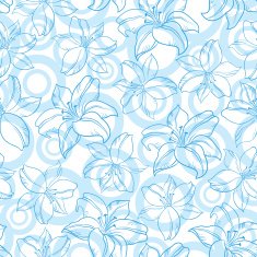 Seamless floral background N387